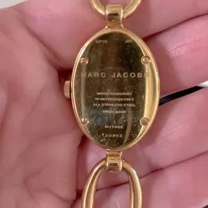 MARC JACOBS Swiss Analog Gold Watch Oval Link Bracelet MJ1106 Stainless Steel Marc Jacobs Women main image 4